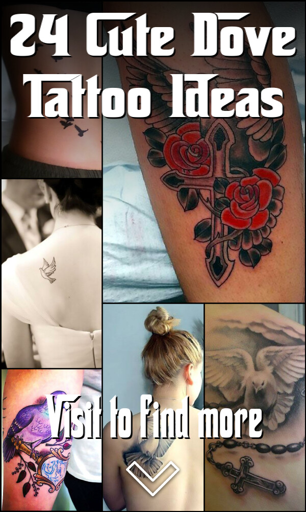 24 Cute Dove Tattoo Ideas