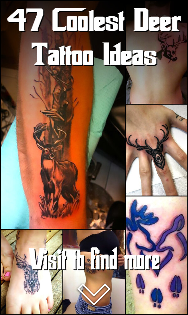 47 Coolest Deer Tattoo Ideas