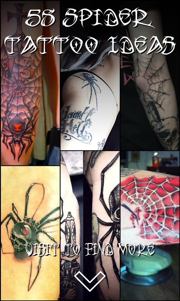 58 Spider Tattoo Ideas
