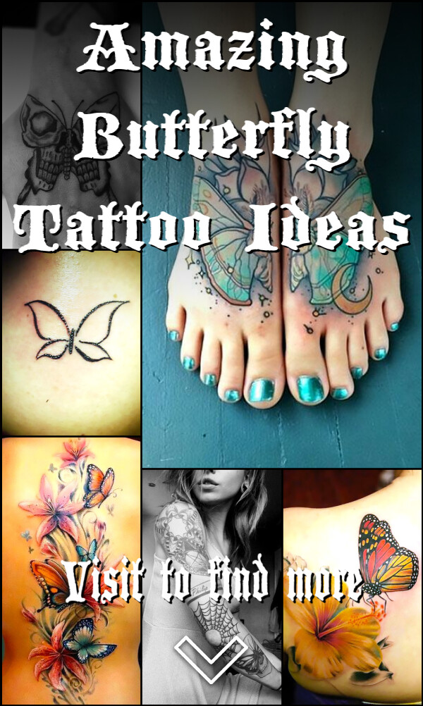 Amazing Butterfly Tattoo Ideas
