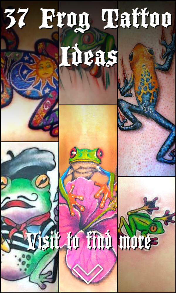 37 Frog Tattoo Ideas