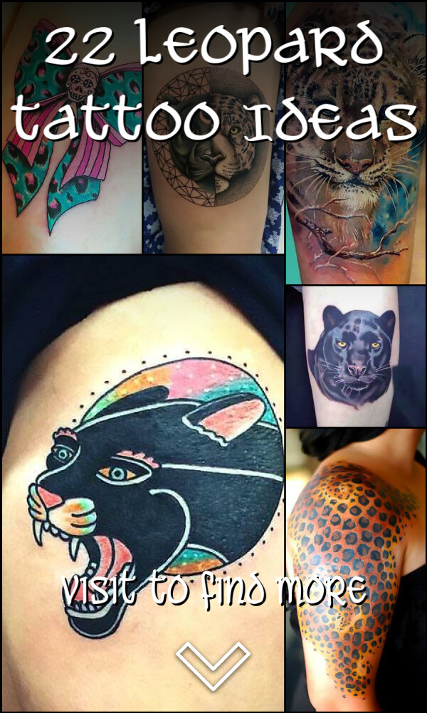 22 Leopard Tattoo Ideas