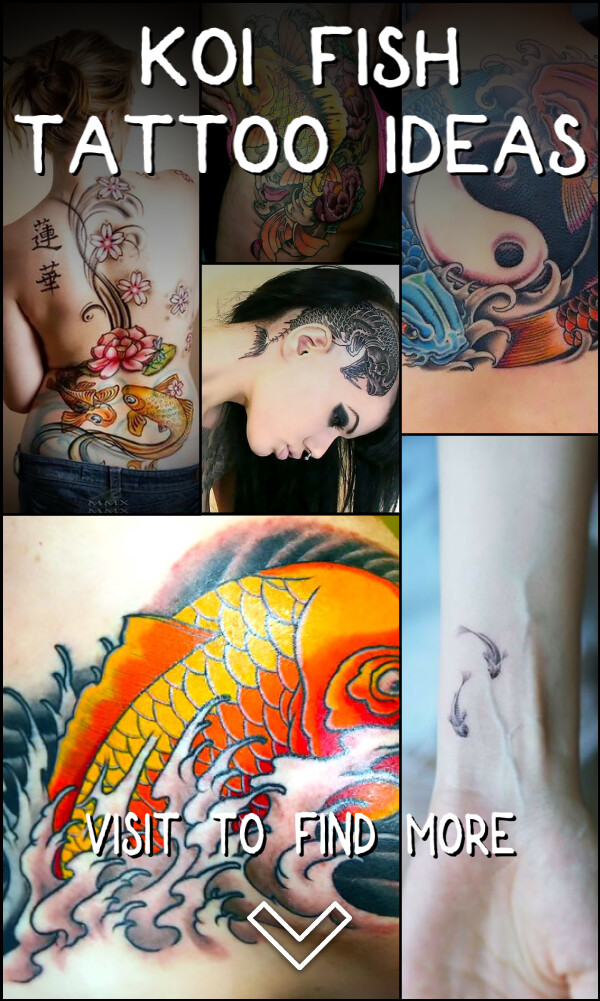9 Koi Fish Tattoo Ideas