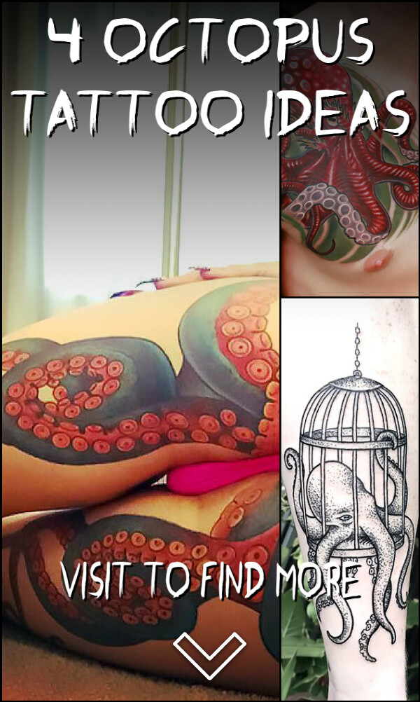 4 Octopus Tattoo Ideas