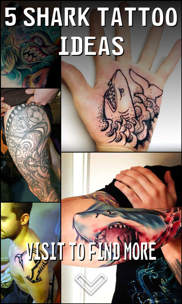 5 Shark Tattoo Ideas