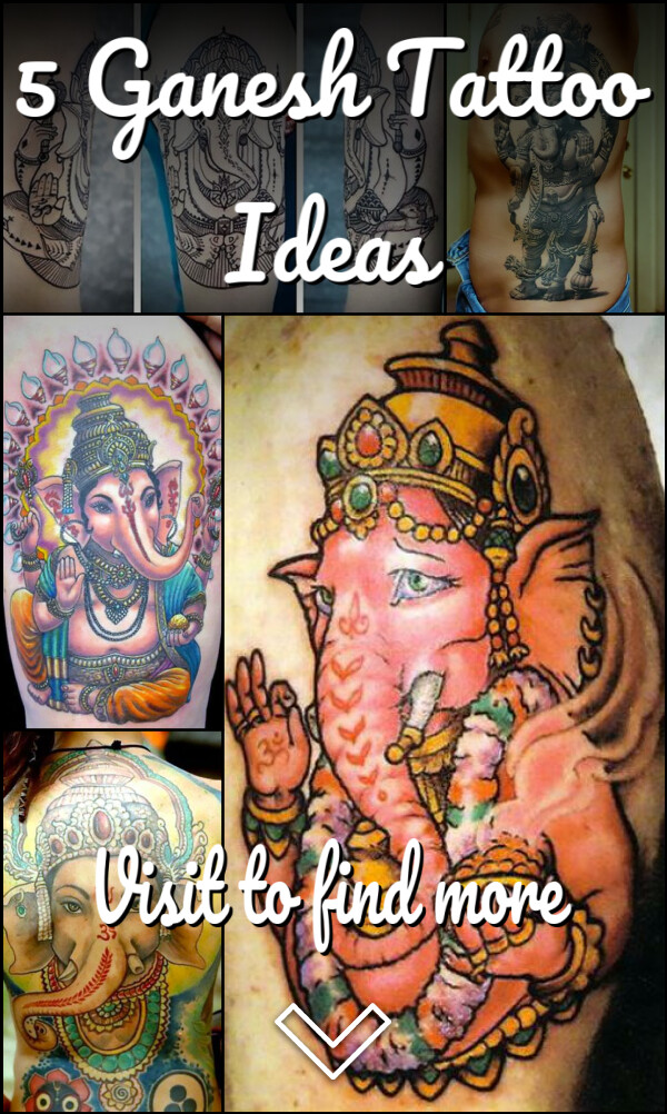 5 Ganesh Tattoo Ideas