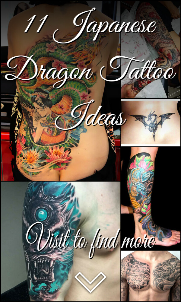 11 Japanese Dragon Tattoo Ideas