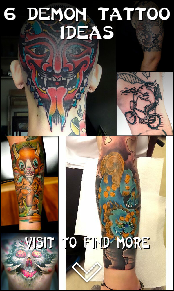 6 Demon Tattoo Ideas