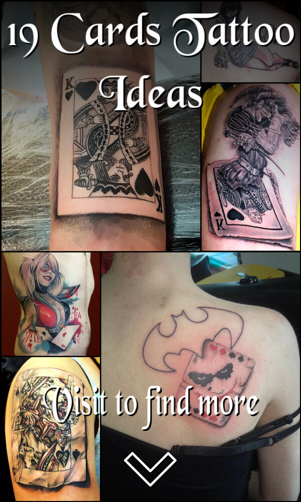 19 Cards Tattoo Ideas