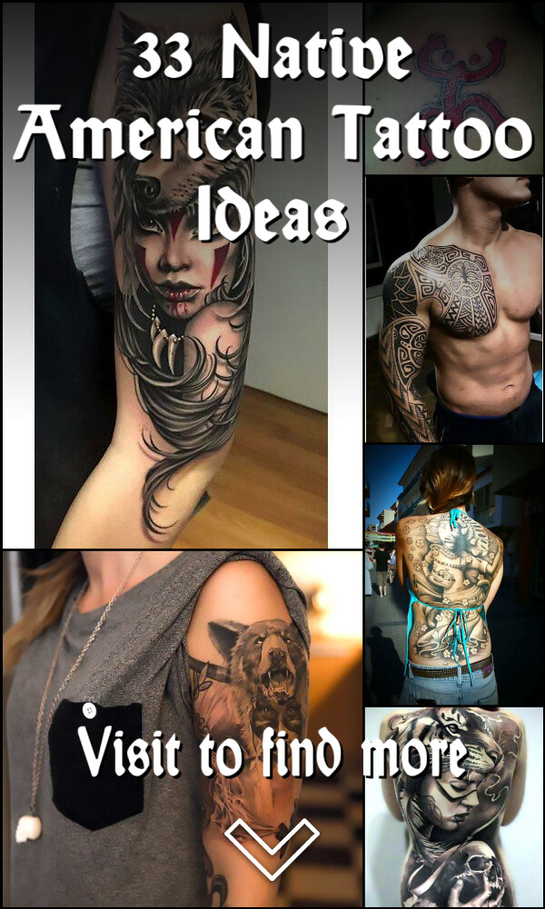 33 Native American Tattoo Ideas