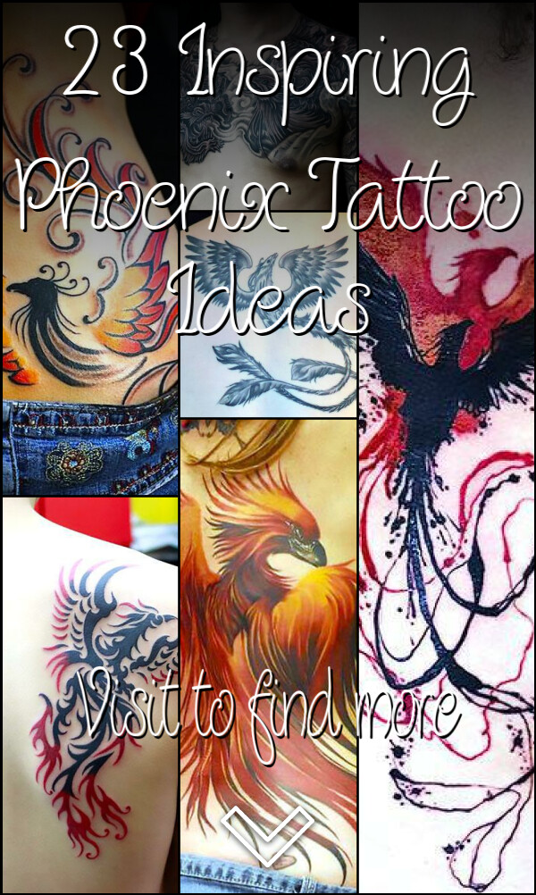 23 Inspiring Phoenix Tattoo Ideas