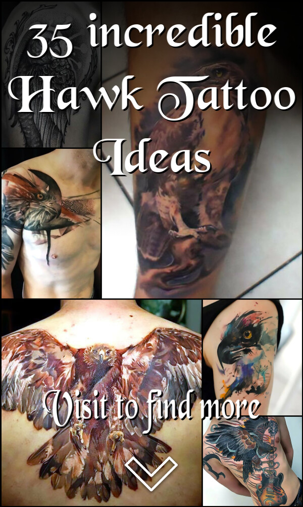 35 incredible Hawk Tattoo Ideas