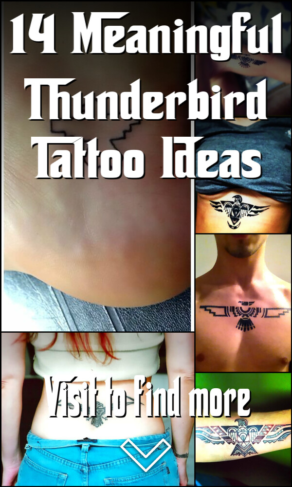 14 Meaningful Thunderbird Tattoo Ideas
