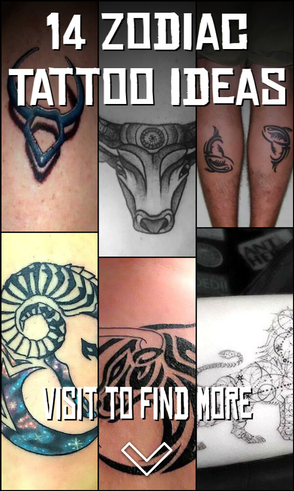 14 Zodiac Tattoo Ideas