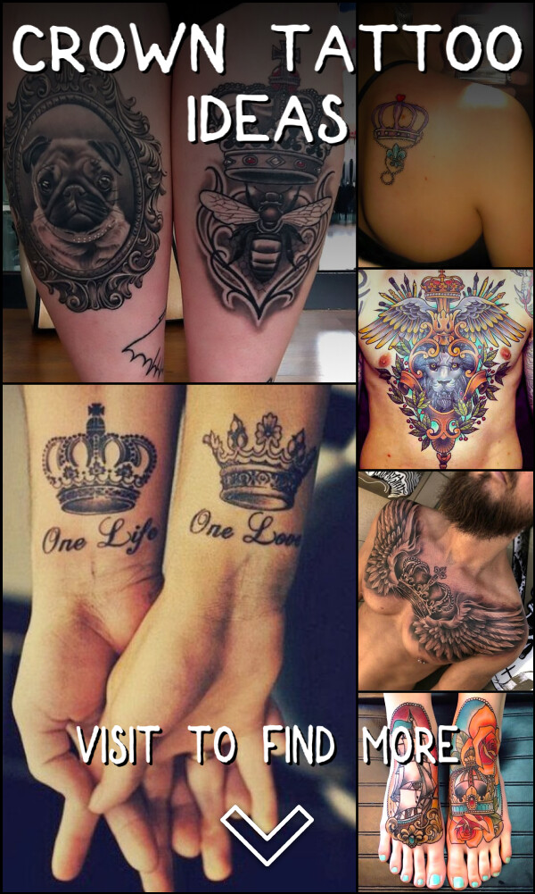 10 Crown Tattoo Ideas