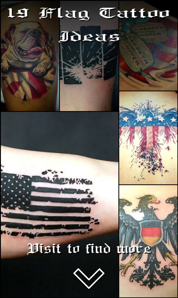 19 Flag Tattoo Ideas