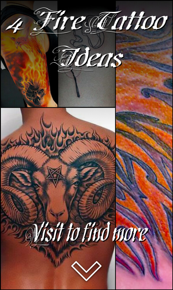 4 Fire Tattoo Ideas