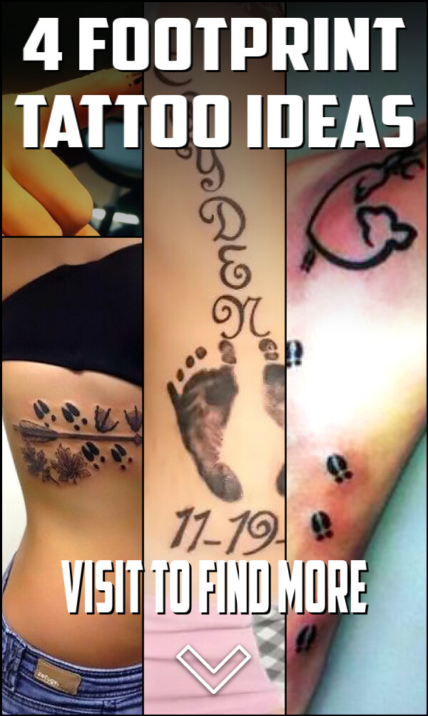 4 Footprint Tattoo Ideas