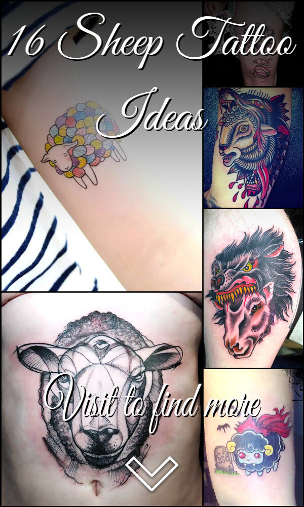 16 Sheep Tattoo Ideas