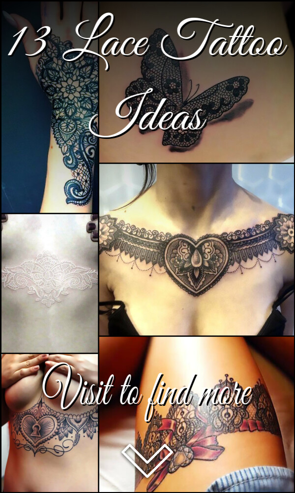13 Lace Tattoo Ideas