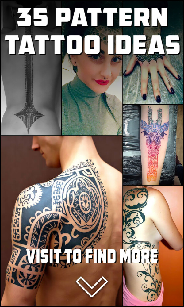 35 Pattern Tattoo Ideas