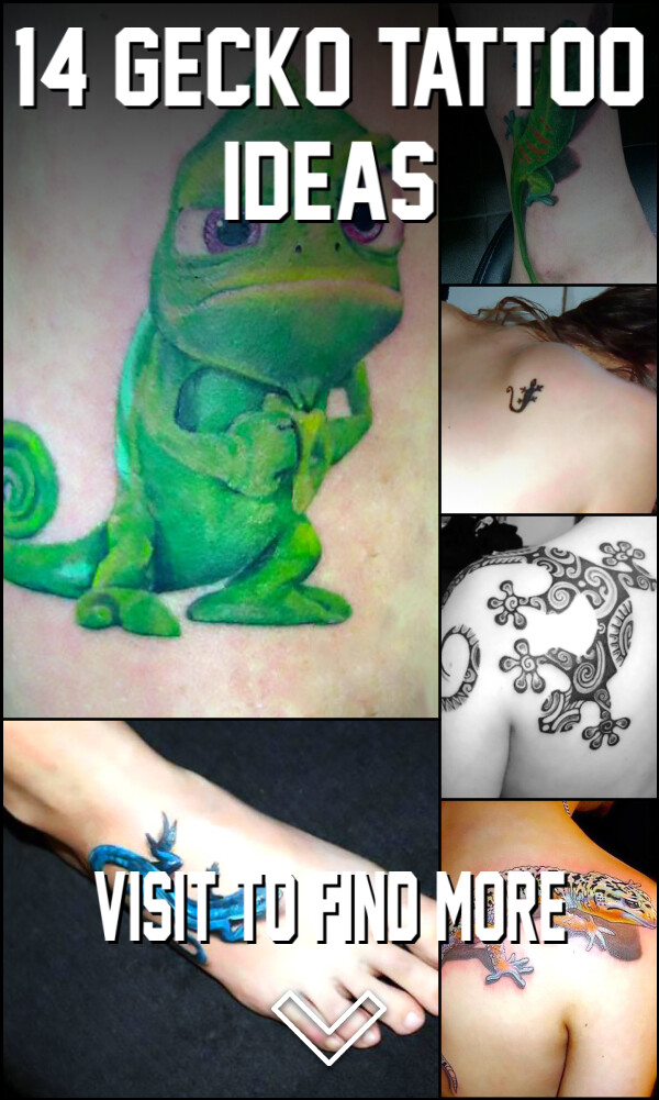 14 Gecko Tattoo Ideas