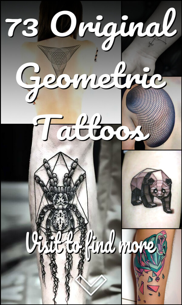73 Original Geometric Tattoos