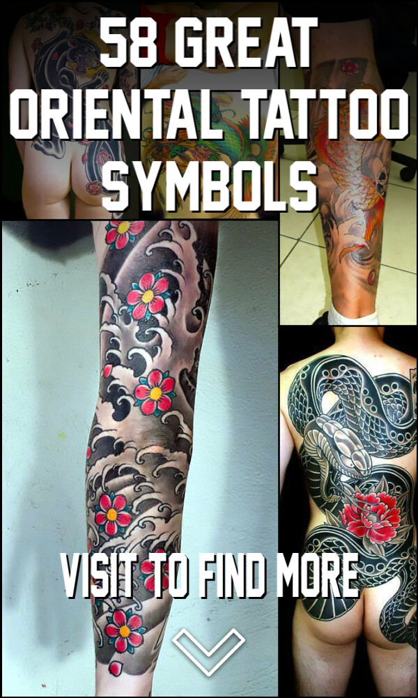 58 Great Oriental Tattoo Symbols