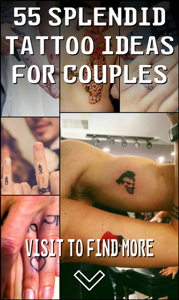 55 Splendid Tattoo Ideas for Couples