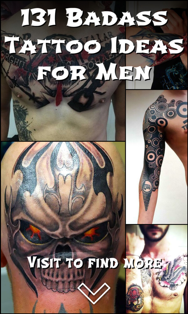 131 Badass Tattoo Ideas for Men