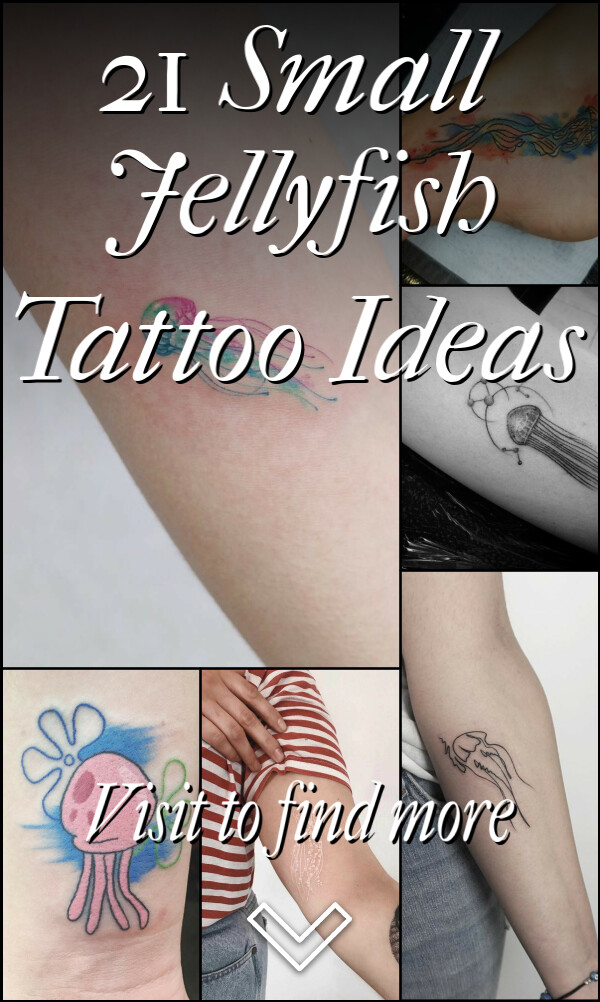 21 Small Jellyfish Tattoo Ideas
