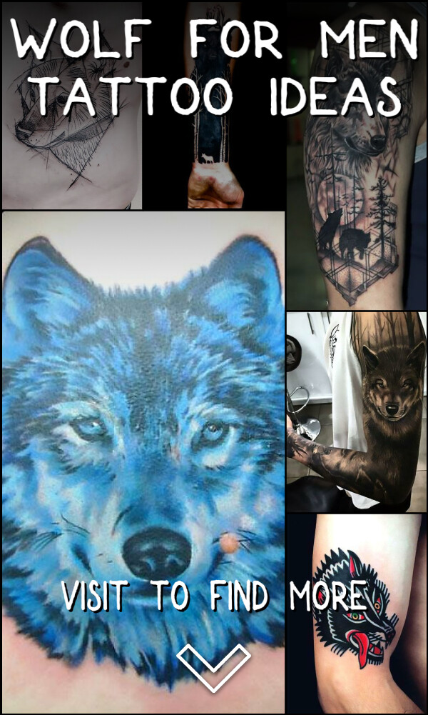 23 Wolf For Men Tattoo Ideas