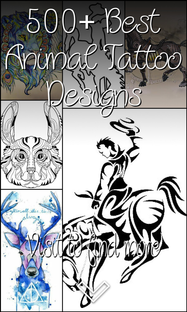 500+ Best Animal Tattoo Designs