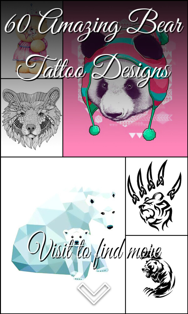 60 Amazing Bear Tattoo Designs