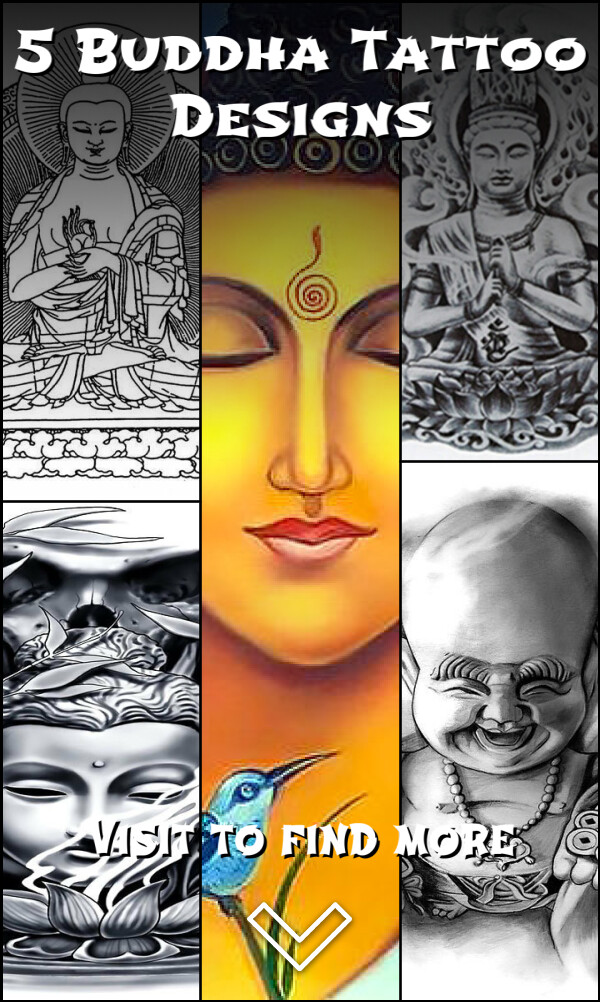 5 Buddha Tattoo Designs