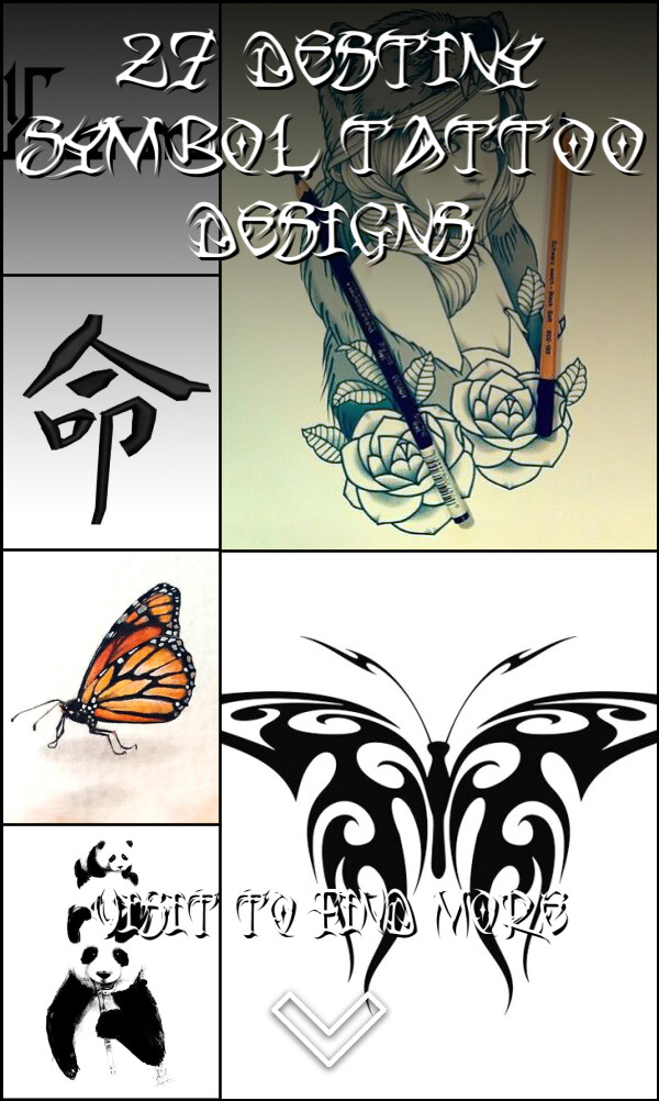27 Destiny Symbol Tattoo Designs