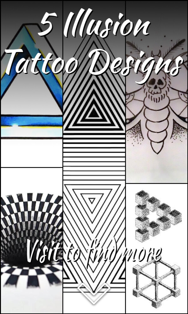 5 Illusion Tattoo Designs