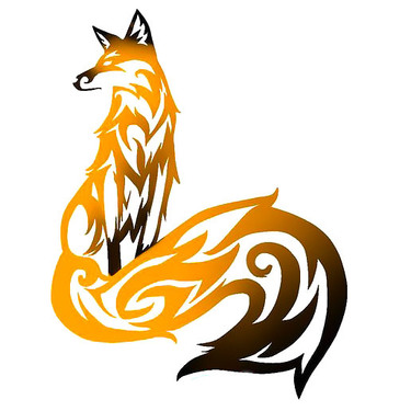 Tribal Fox Tattoo