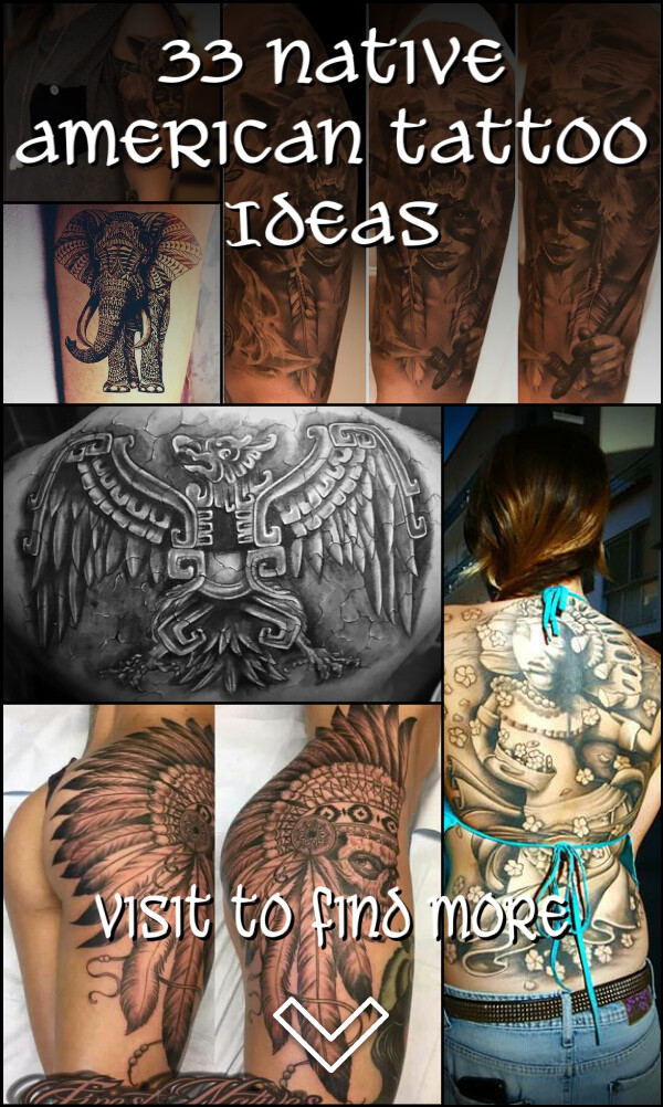 33 Native American Tattoo Ideas