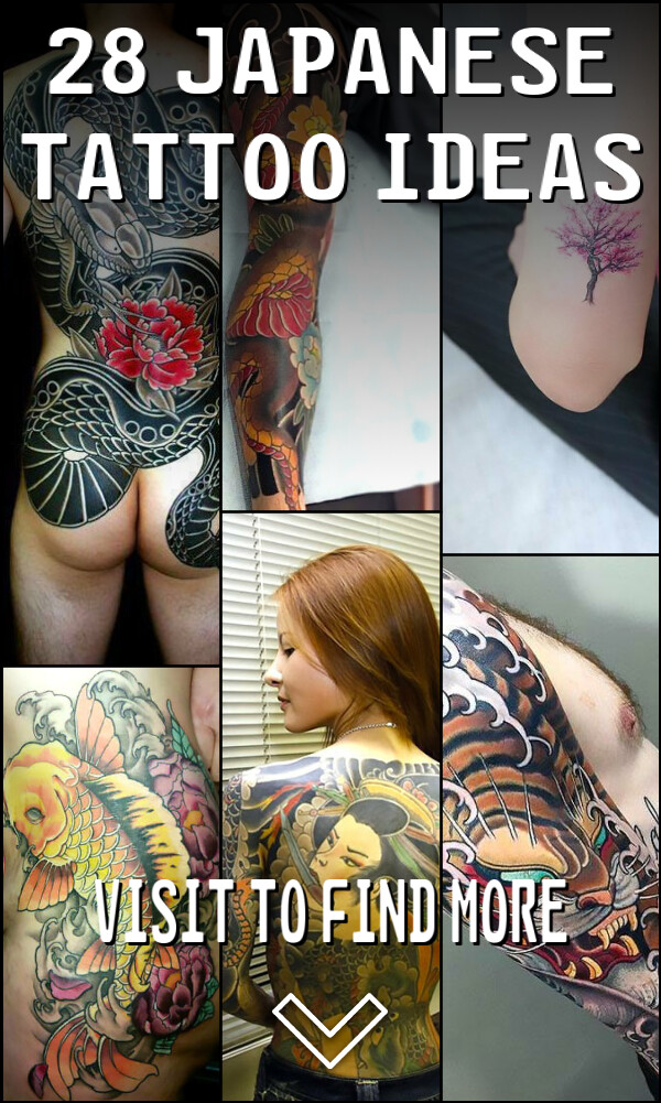 28 Japanese Tattoo Ideas