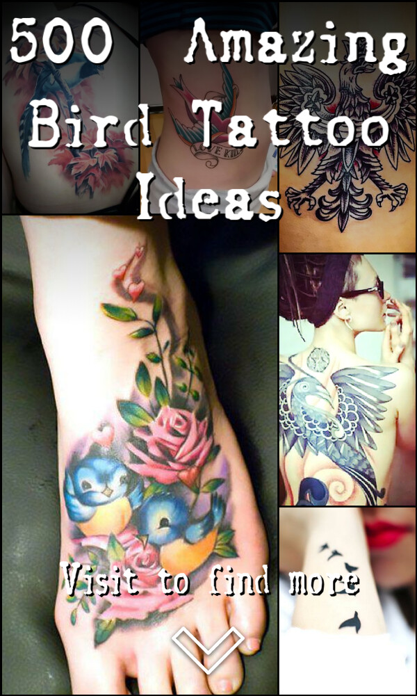 500+ Amazing Bird Tattoo Ideas