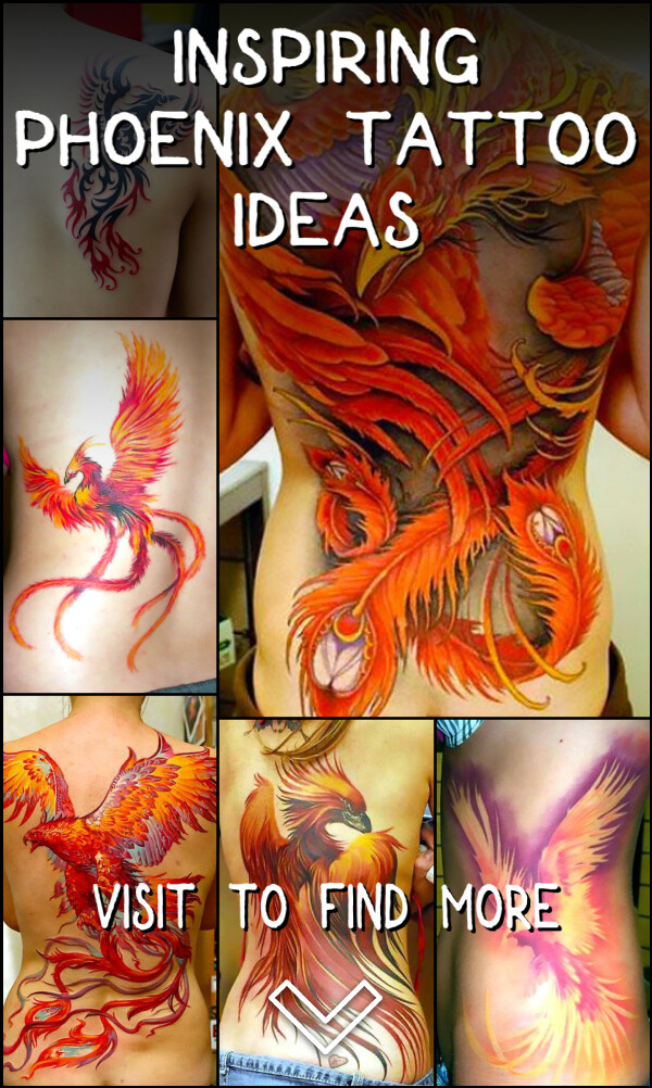 23 Inspiring Phoenix Tattoo Ideas