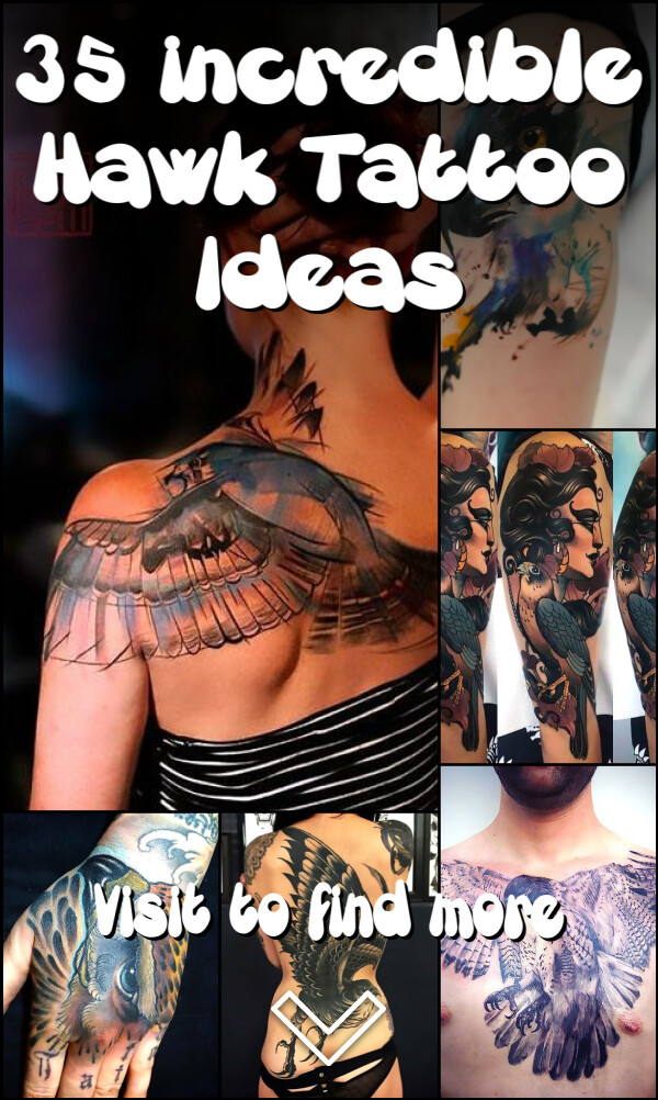 35 incredible Hawk Tattoo Ideas