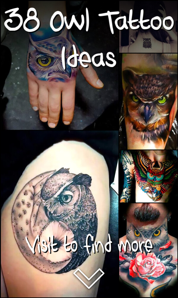 38 Owl Tattoo Ideas