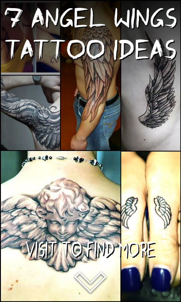 7 Angel Wings Tattoo Ideas