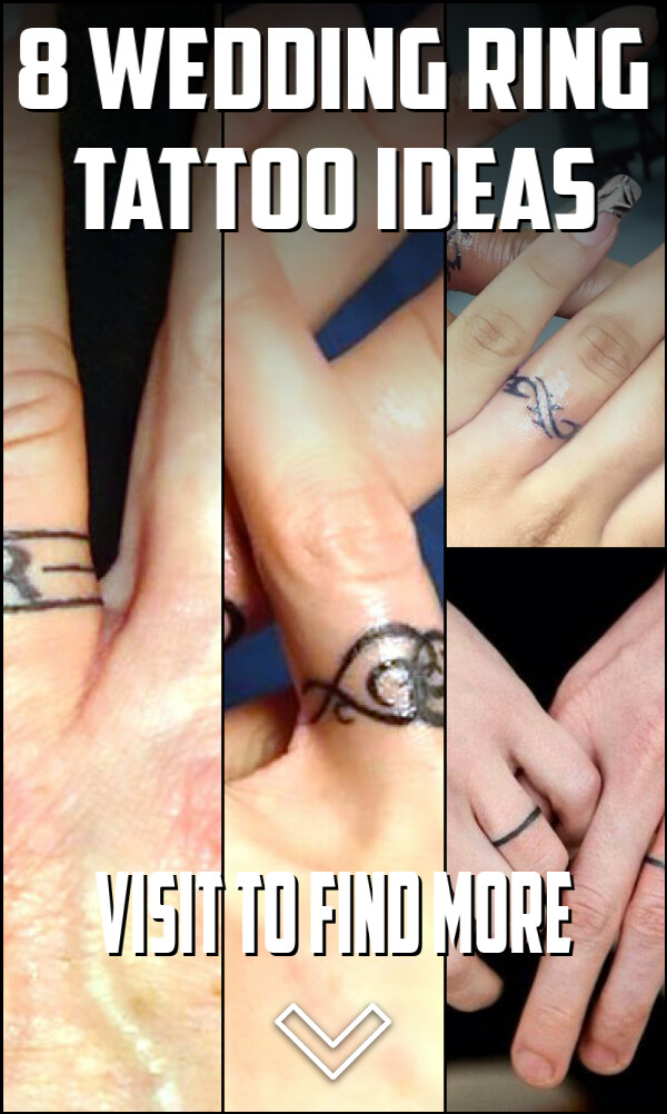 8 Wedding Ring Tattoo Ideas