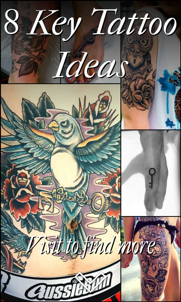 8 Key Tattoo Ideas