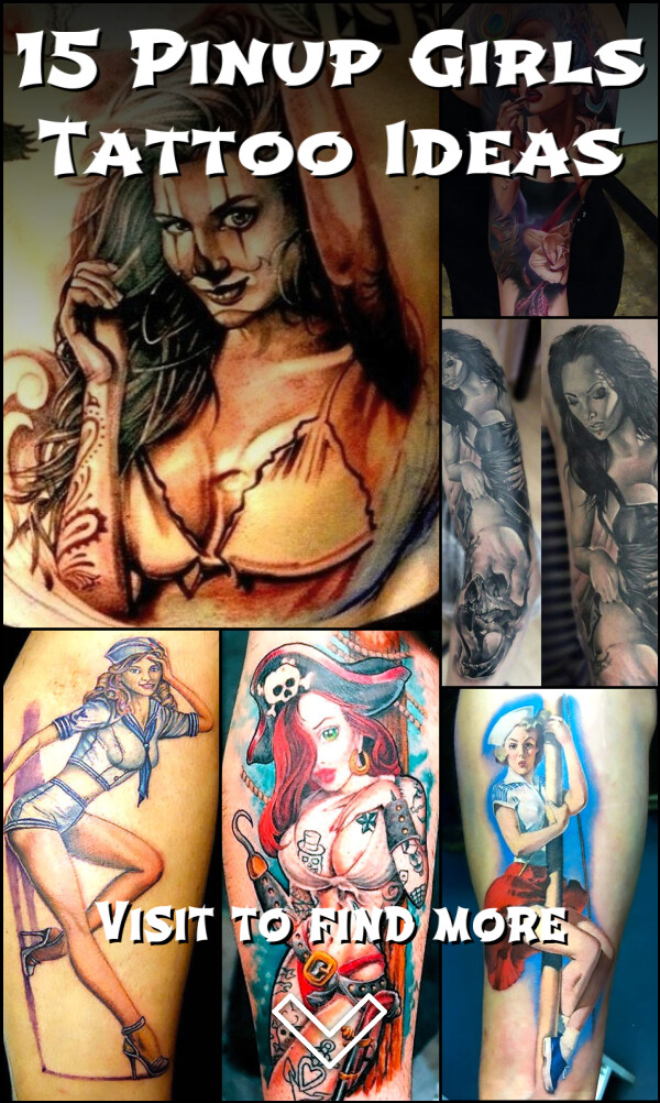 15 Pinup Girls Tattoo Ideas