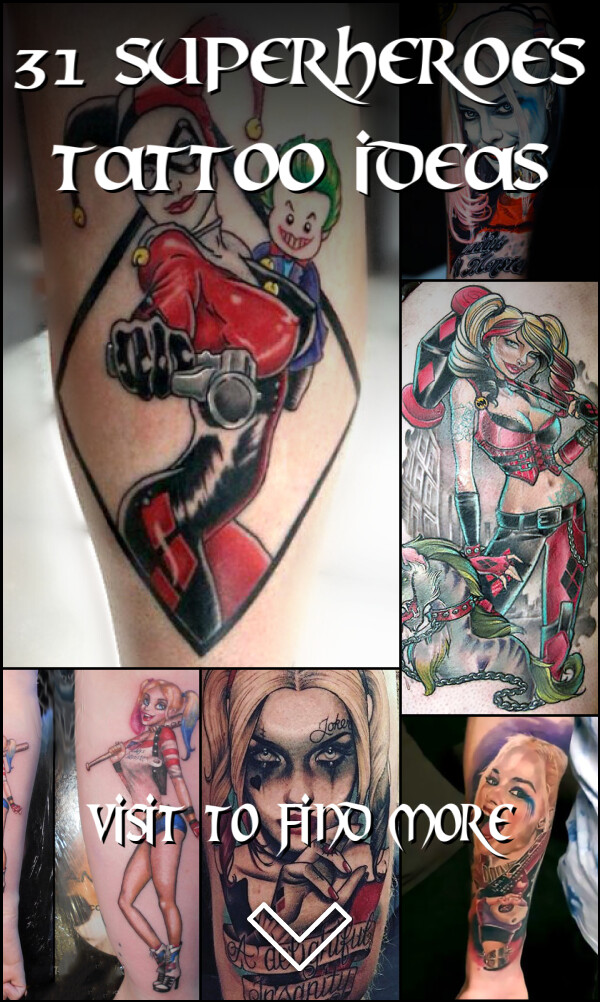 31 Superheroes Tattoo Ideas