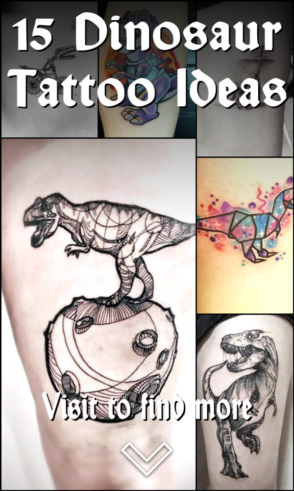 15 Dinosaur Tattoo Ideas